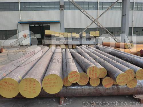 High strength GB-T1591 Q460E Carbon and low alloy steel round bar, Q460E steel China